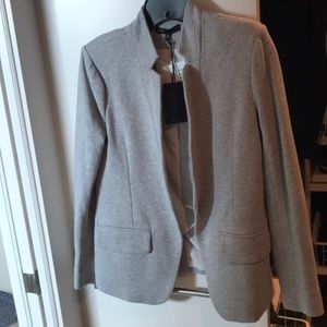 Gray blazer